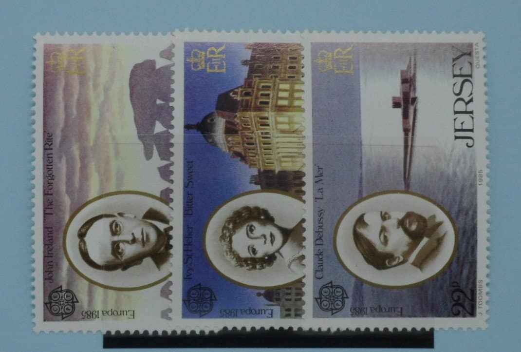 Jersey Stamps, 1985, SG357-359, Mint image 0