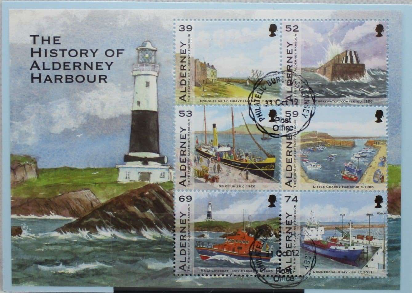 Alderney Stamps, 2012, MSA473, Used image 0