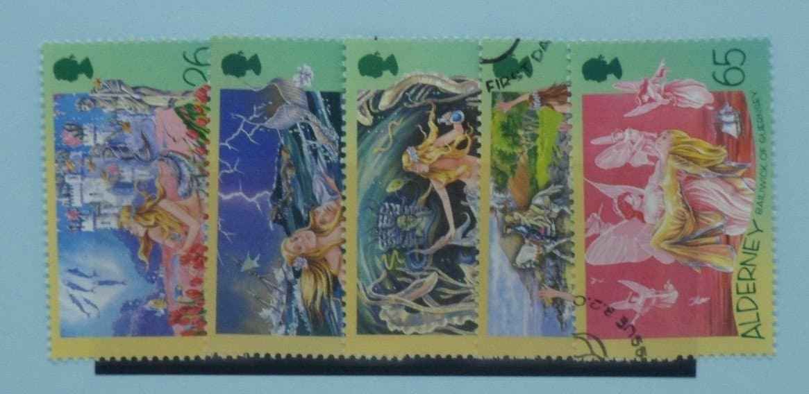 Alderney Stamps, 2005, SGA248-A252, Used image 0
