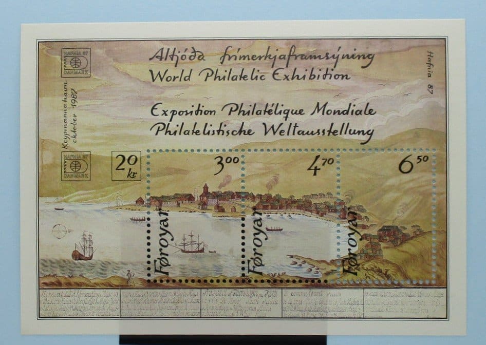 Faroe Islands Stamps, 1986, MS136, Mint image 0