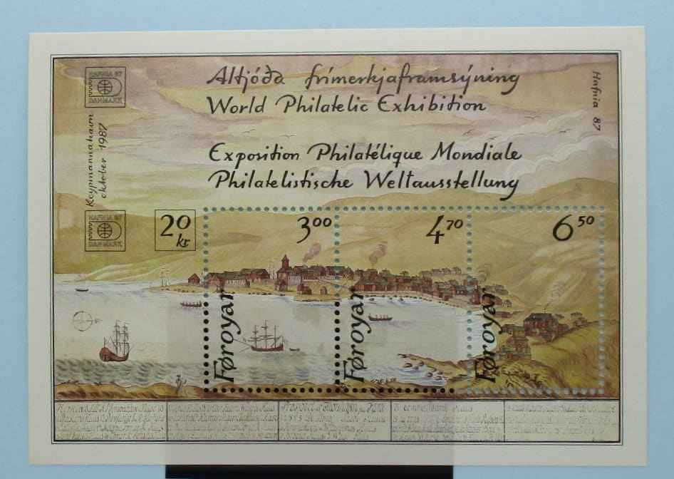 Faroe Islands Stamps, 1986, MS136, Mint image 0