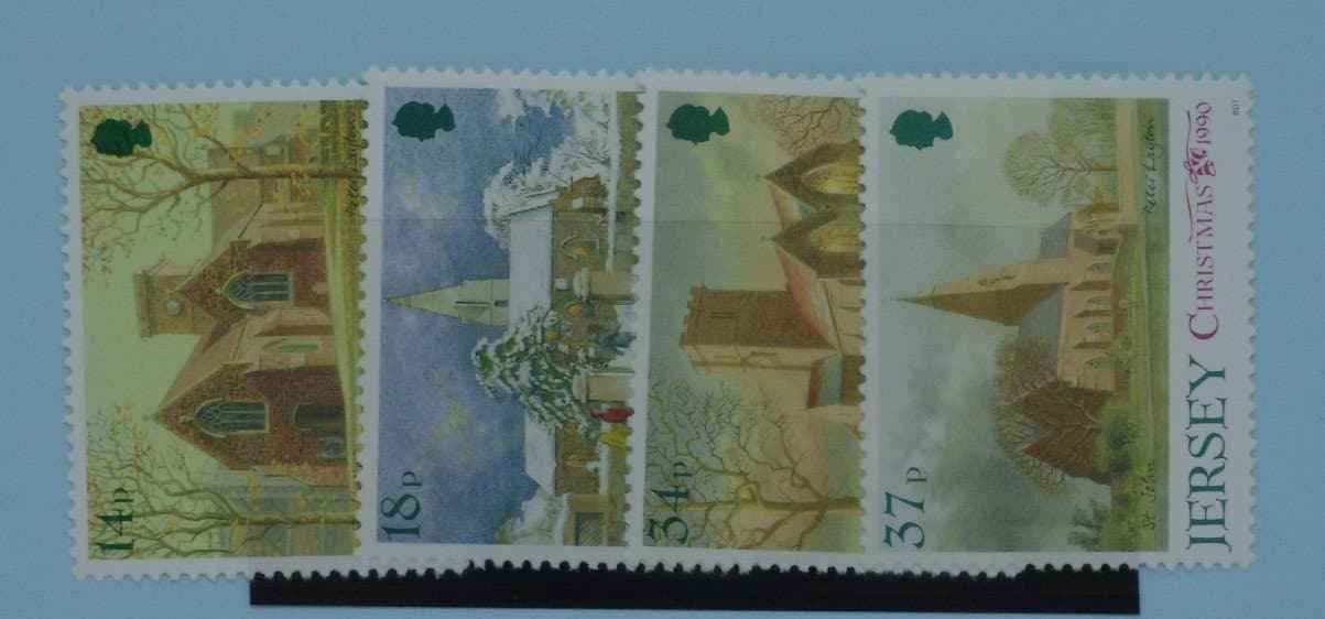 Jersey Stamps, 1990, SG535-538, Mint image 0
