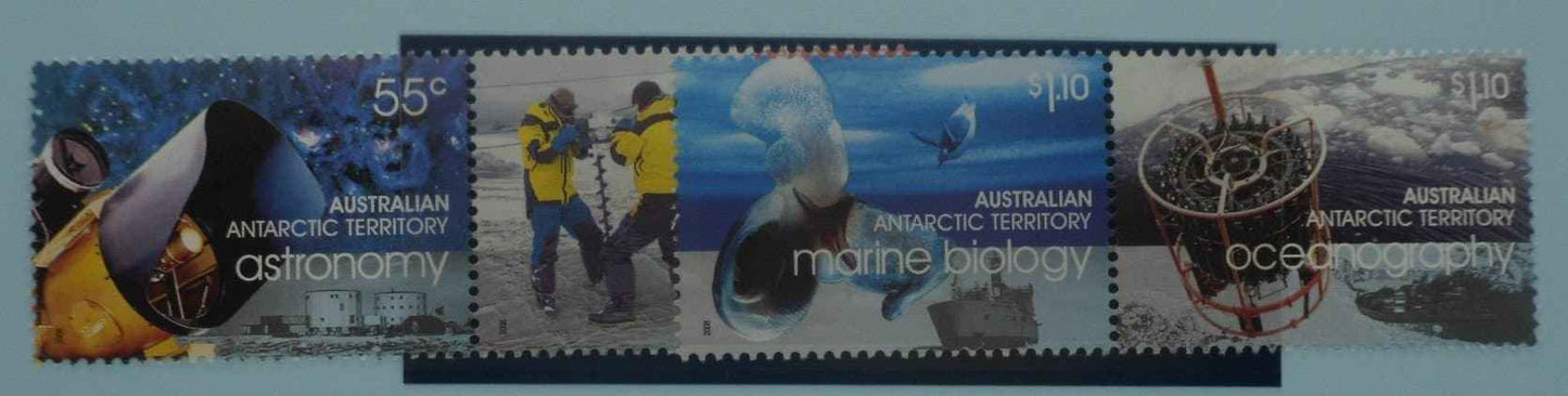 Australian Antarctic Territory Stamps, 2008, SG180a, SG182a, Mint. image 0