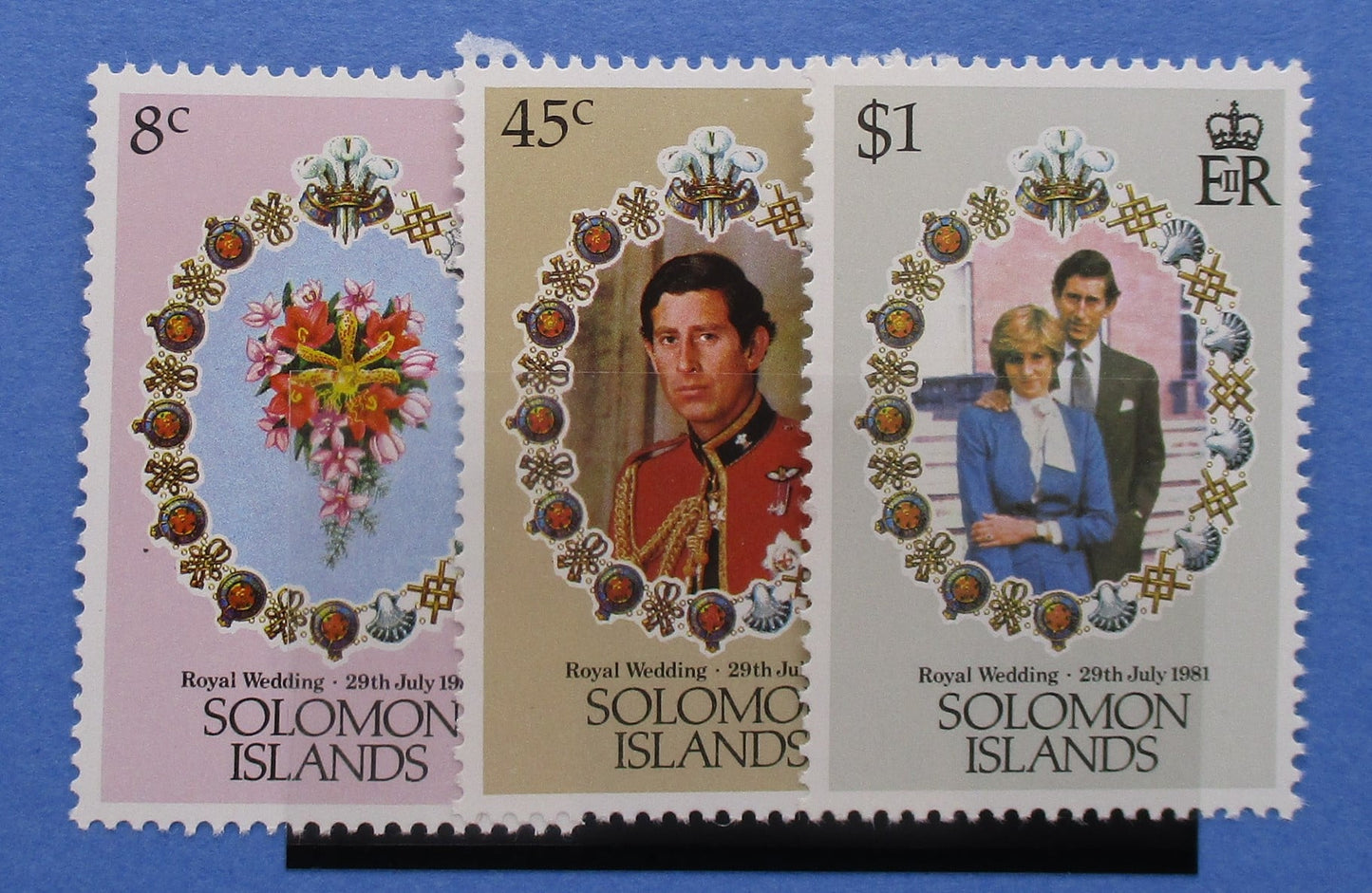 Solomon Islands Stamps, 1981, SG445-447, Mint image 0