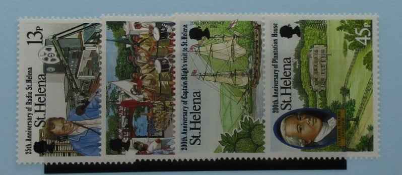 St Helena Stamps, 1992, SG621-624, Mint image 0
