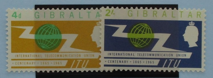 Gibraltar Stamps, 1965, SG180-181, Mint image 0