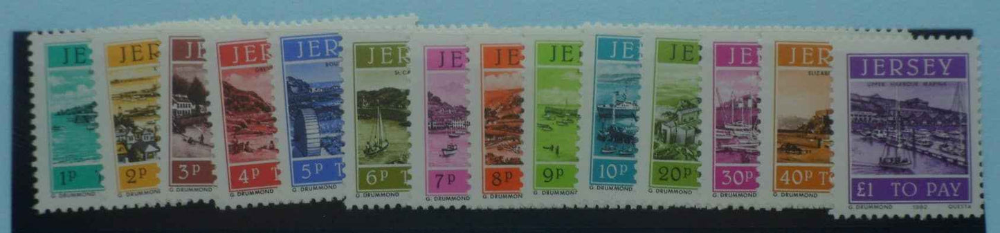 Jersey Stamps, 1982, SGD33-D46, Mint image 0