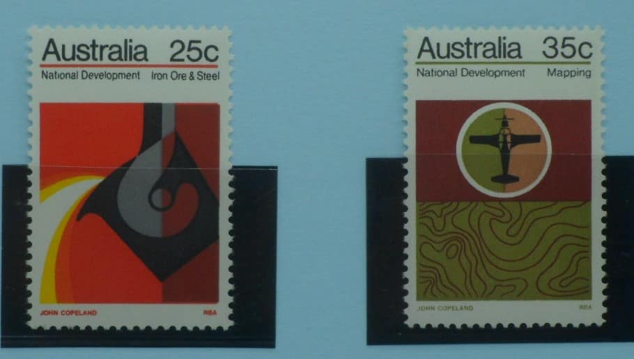 Australia Stamps, 1973, SG542, SG544, Mint image 0