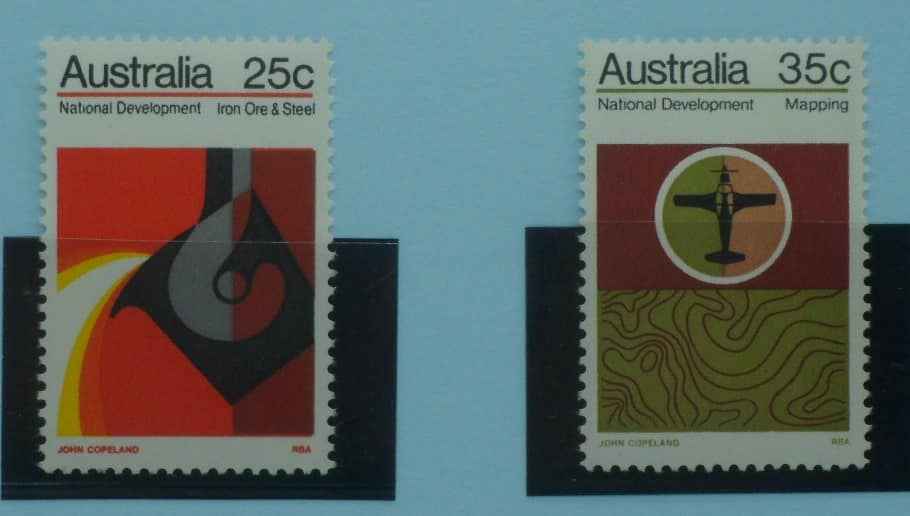Australia Stamps, 1973, SG542, SG544, Mint image 0