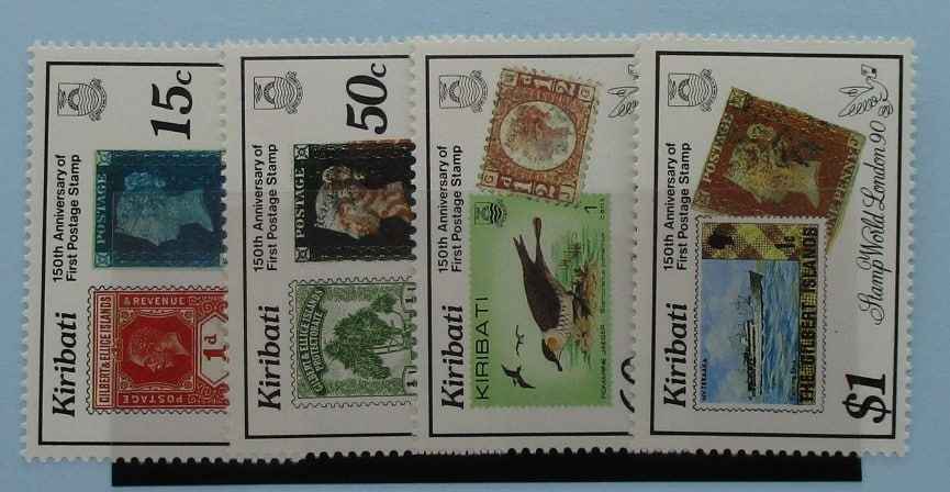 Kiribati Stamps, 1990, SG322-325, Mint image 0
