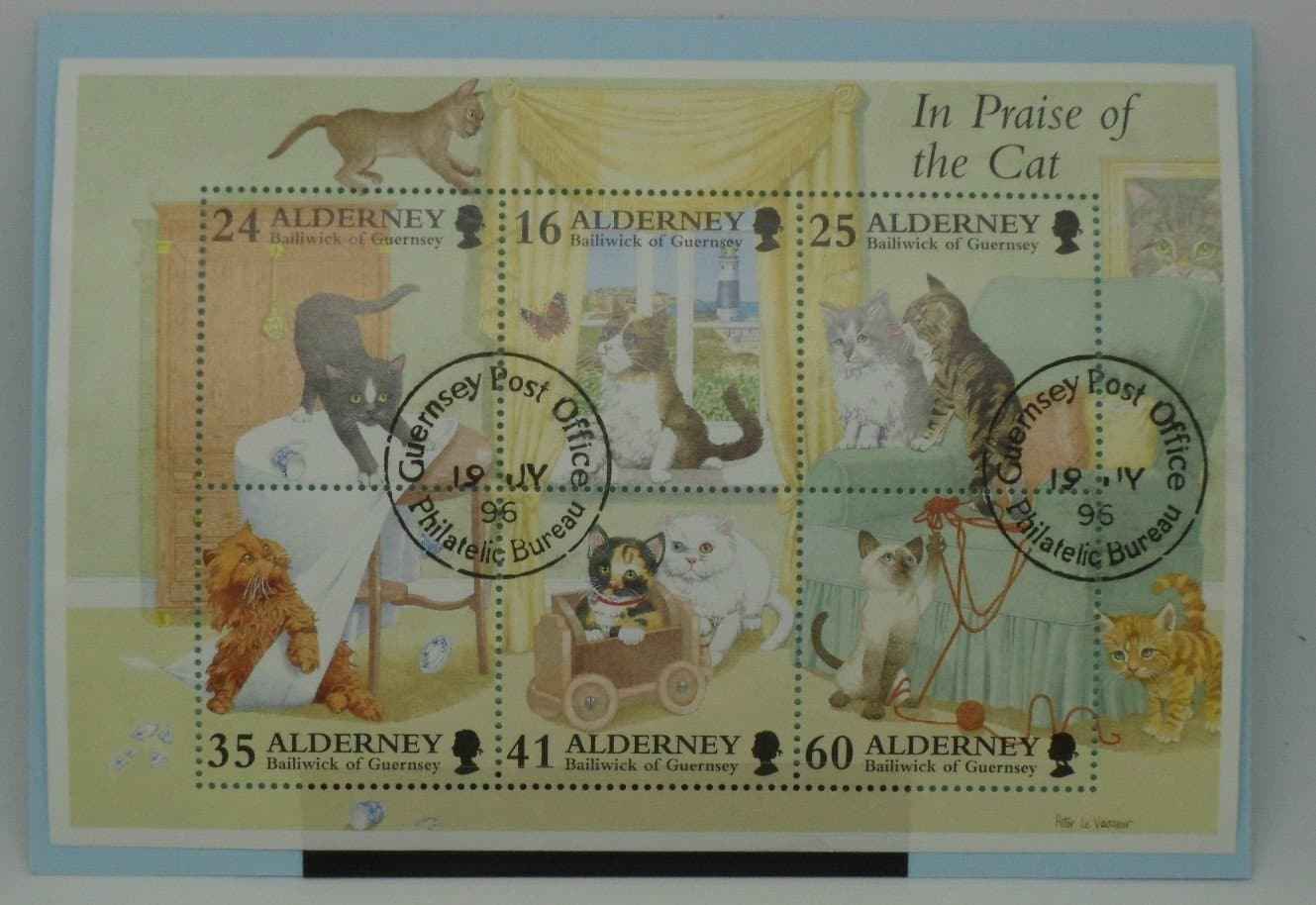 Alderney Stamps, 1996, MSA95, Used image 0
