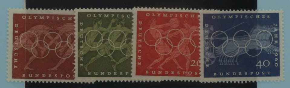 West Germany Stamps, 1960, SG1246-1249, Mint image 0