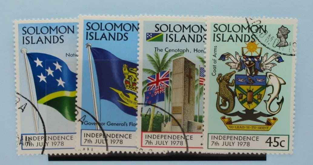Solomon Islands Stamps, 1978, SG360-363, Used image 0