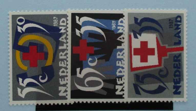 Netherlands Stamps, 1987, SG1511a-1513, Mint image 0