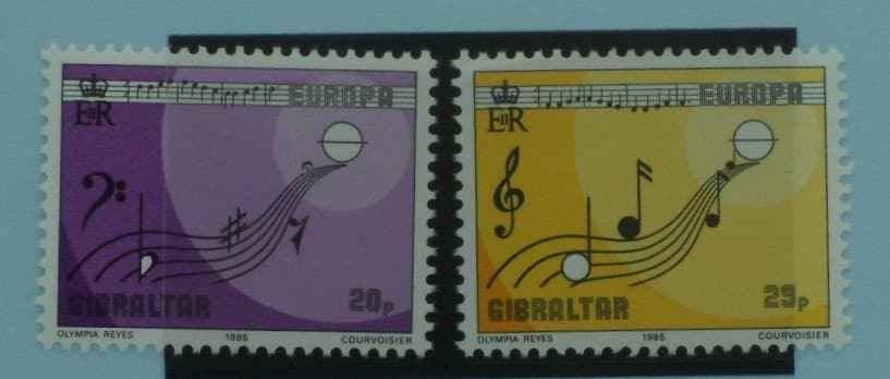 Gibraltar Stamps, 1985, SG516-517, Mint image 0
