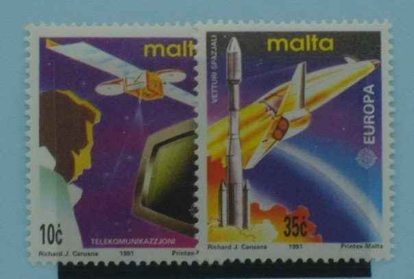 Malta Stamps, 1991, SG888-889, Mint image 0