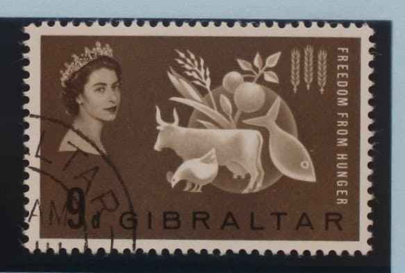 Gibraltar Stamps, 1963, SG174, Used image 0