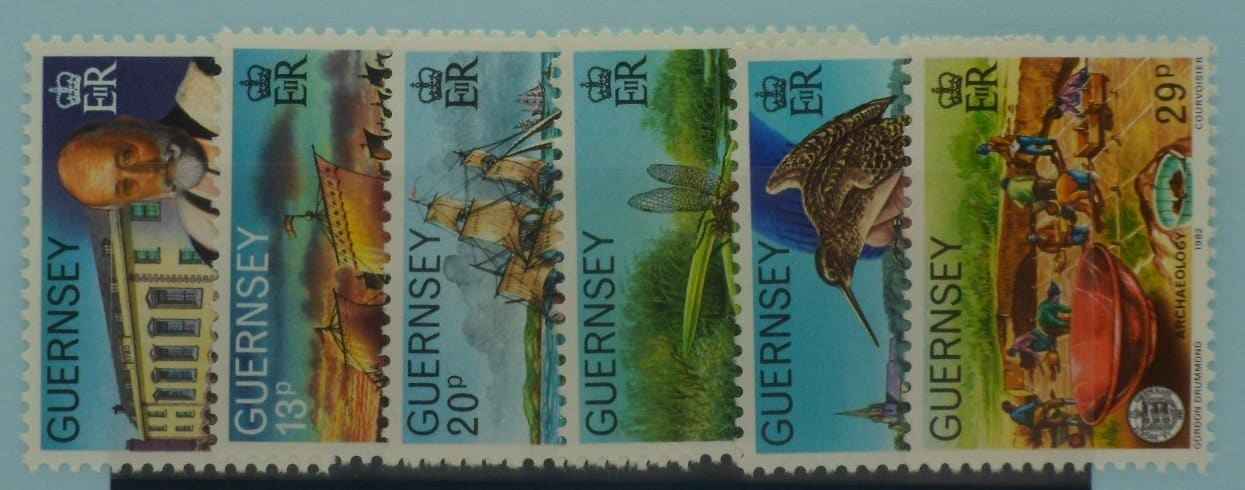 Guernsey Stamps, 1982, SG253-258, Mint image 0