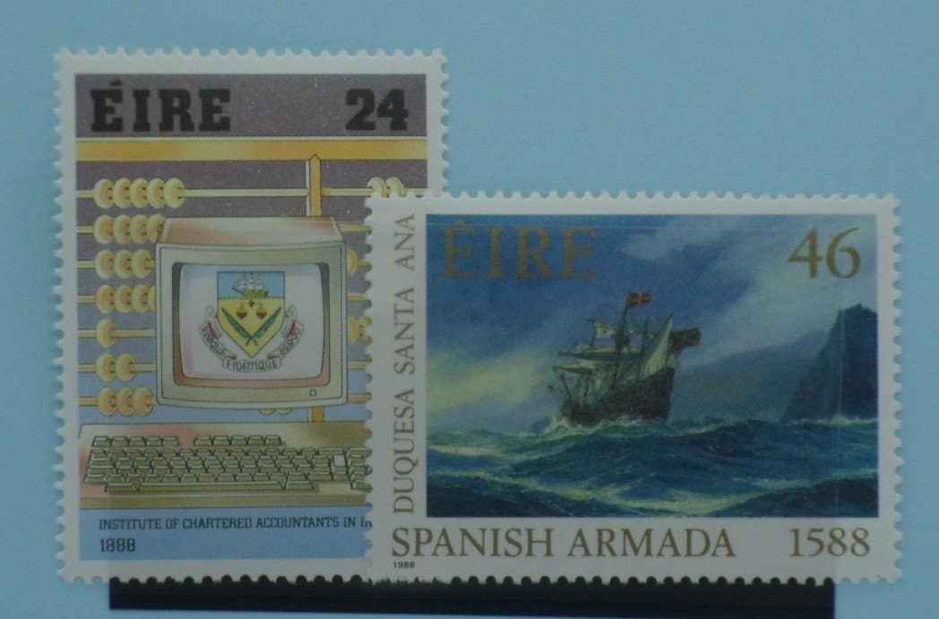 Ireland Stamps, 1988, SG705-706, Mint image 0