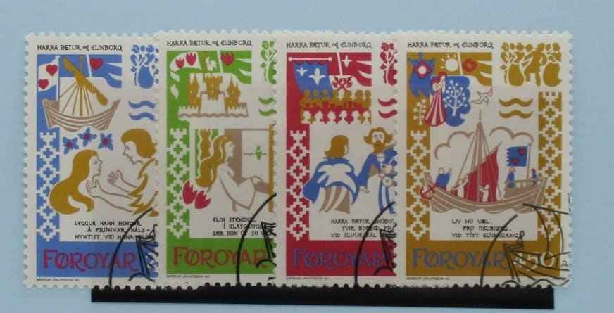 Faroe Islands Stamps, 1982, SG74-77, Used image 0