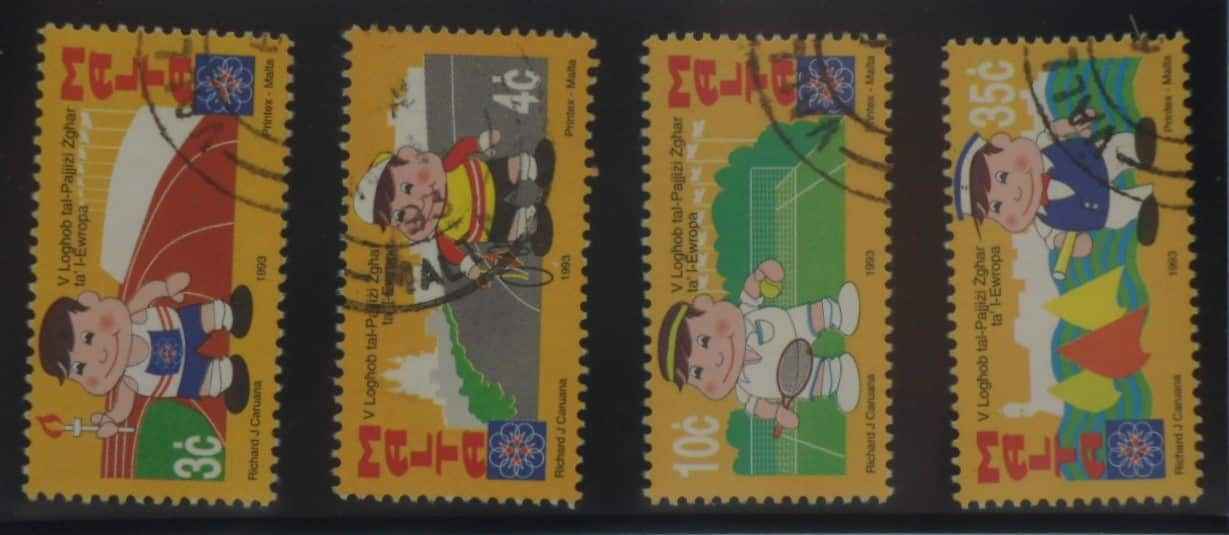 Malta Stamps, 1993, SG940-943, Used image 0
