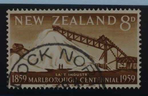 New Zealand Stamps, 1959, SG774, Used image 0