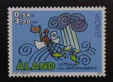 Aland Islands Stamps, 2001, SG201, Mint image 0