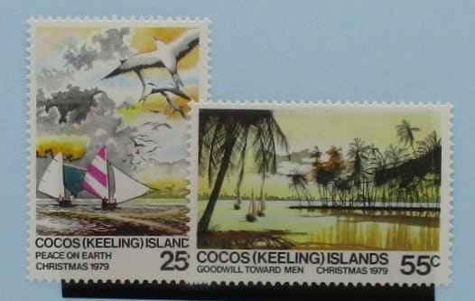Cocos (Keeling) Islands Stamps, 1979, SG48-49, Mint image 0