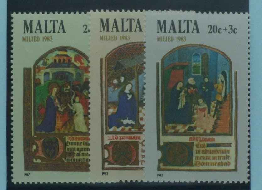 Malta Stamps, 1983, SG719-721, Mint image 0