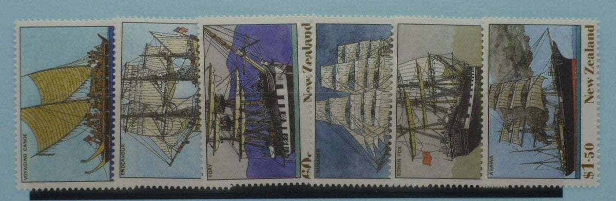 New Zealand Stamps, 1990, SG1541-1546, Mint image 0