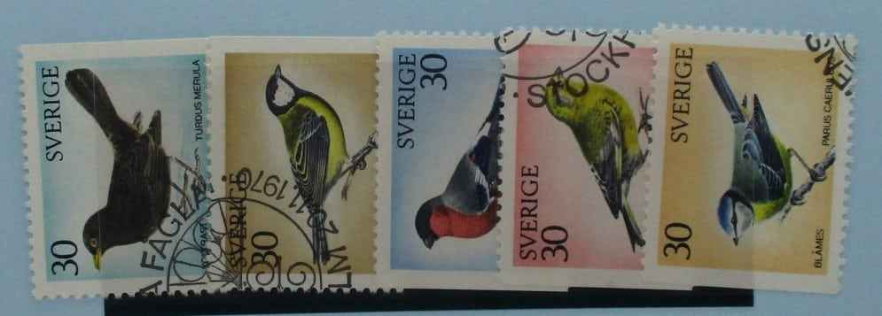 Sweden Stamps, 1970, SG630-634, Used image 0