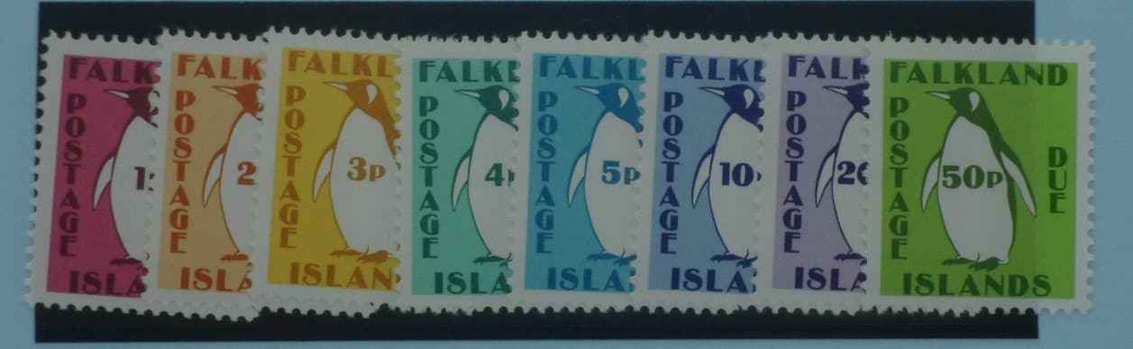 Falkland Islands Stamps, 1991, SGD1-D8, Mint image 0