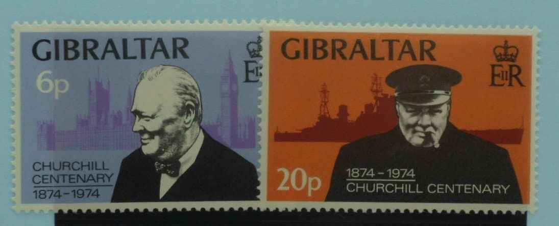 Gibraltar Stamps, 1974, SG337-338, Mint image 0