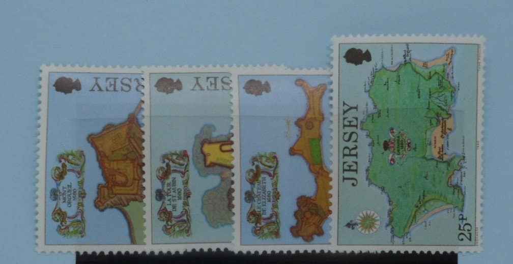 Jersey Stamps, 1980, SG222-225, Mint image 0