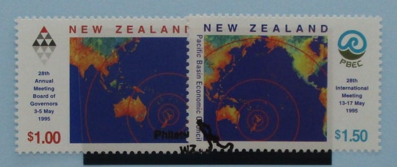 New Zealand Stamps, 1995, SG1881-1882, Used image 0