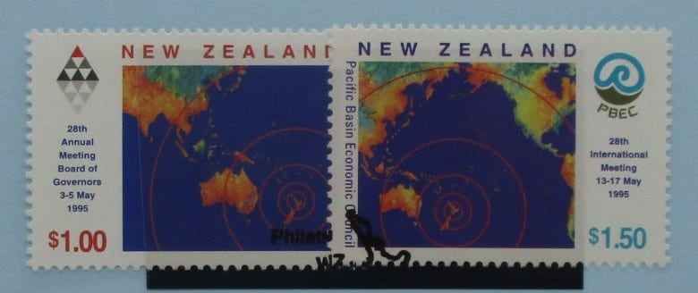 New Zealand Stamps, 1995, SG1881-1882, Used image 0