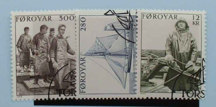 Faroe Islands Stamps, 1984, SG100-102, Used image 0