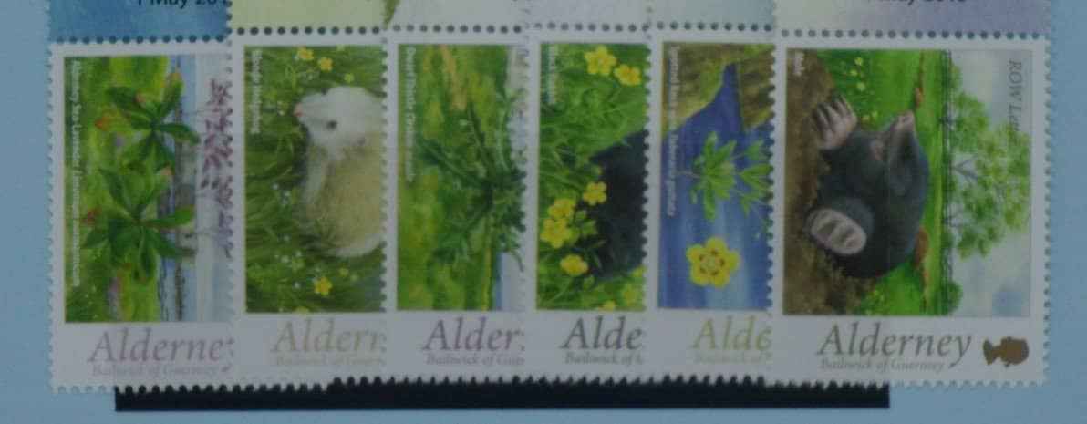 Alderney Stamps, 2015, SGA545-A550, Mint image 0
