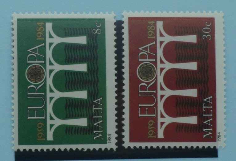 Malta Stamps, 1984, SG736-737, Mint image 0