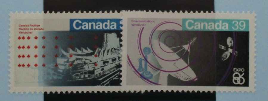 Canada Stamps, 1986, SG1192-1193, Mint image 0