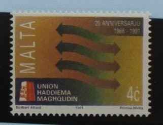 Malta Stamps, 1991, SG897, Mint image 0