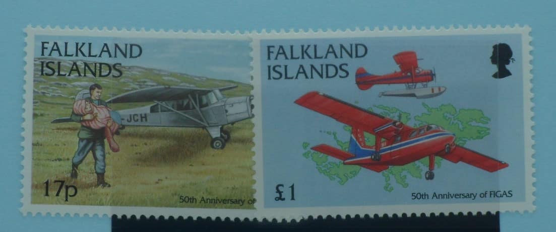 Falkland Islands Stamps, 1998, SG823-824, Mint image 0