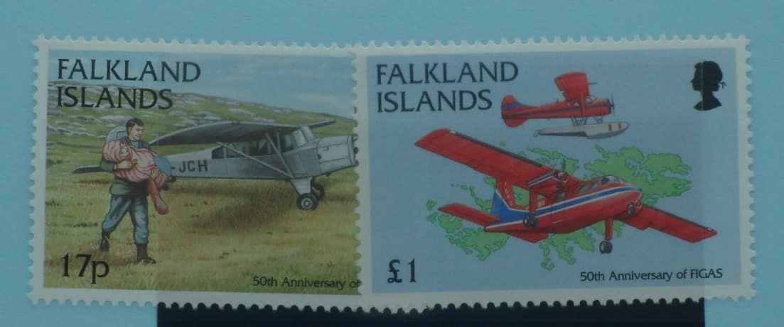 Falkland Islands Stamps, 1998, SG823-824, Mint image 0