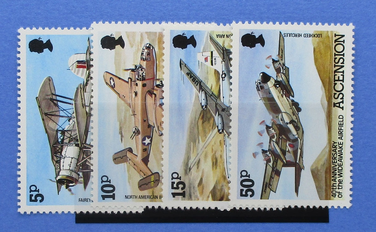 Ascension Island Stamps, 1982, SG318-321, Mint