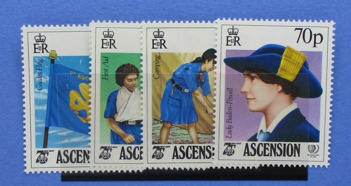 Ascension Island Stamps, 1985, SG385-388, Mint
