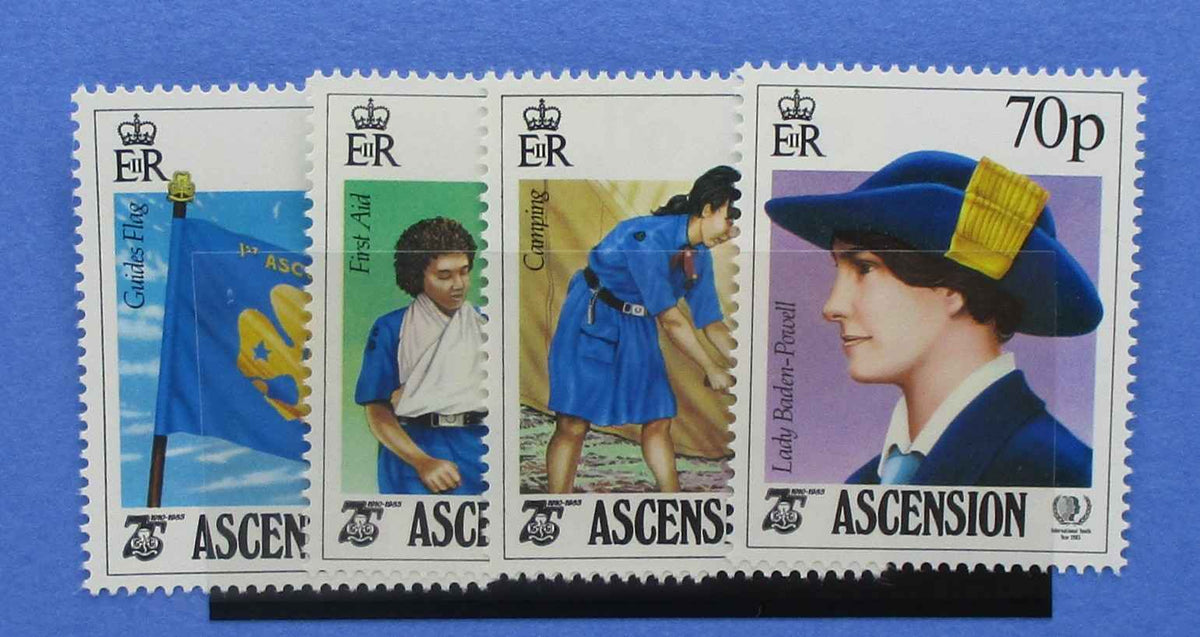 Ascension Island Stamps, 1985, SG385-388, Mint