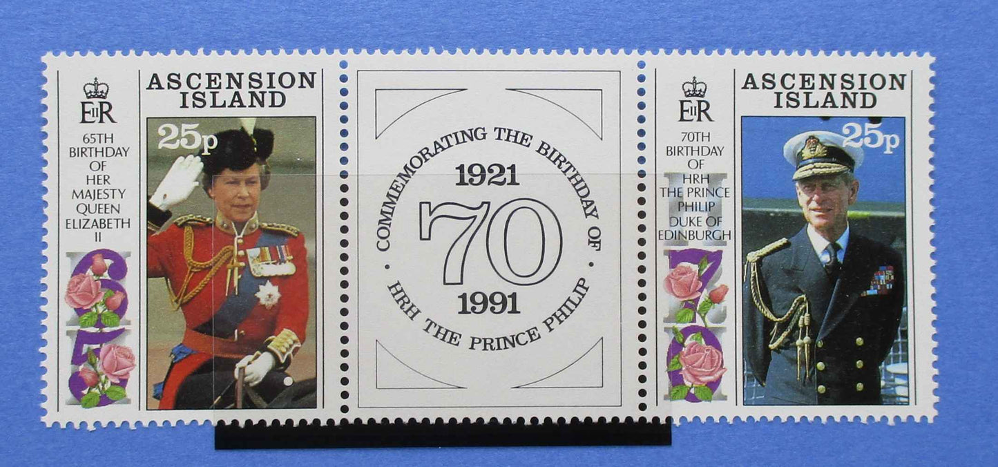 Ascension Island Stamps, 1991, SG539a, Mint
