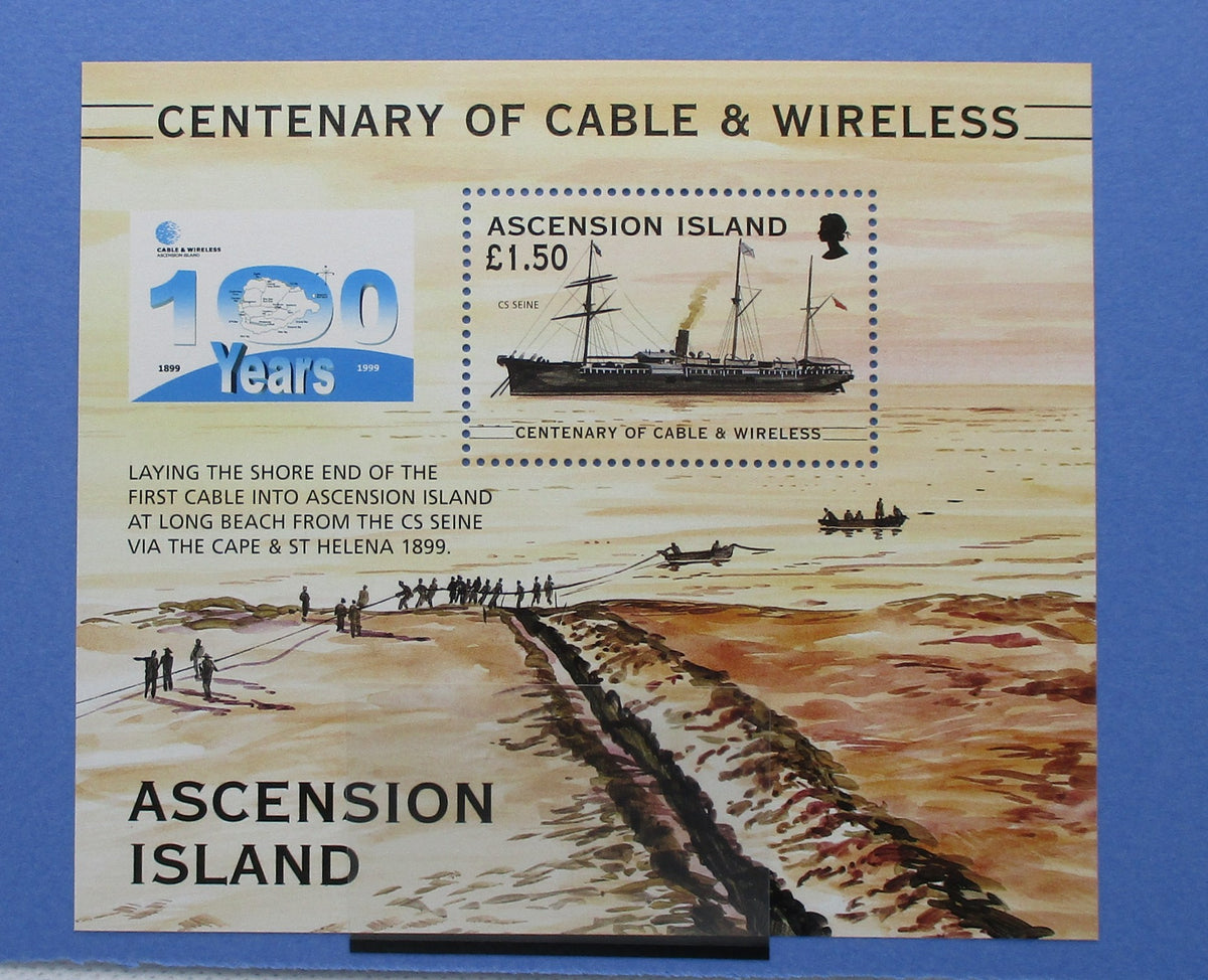 Ascension Island Stamps, 1999, MS794, Mint