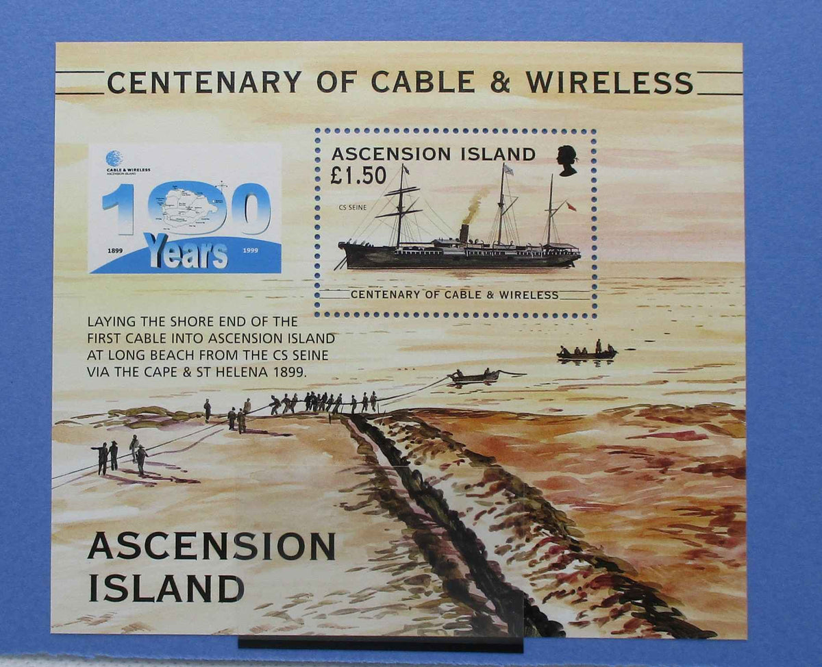 Ascension Island Stamps, 1999, MS794, Mint