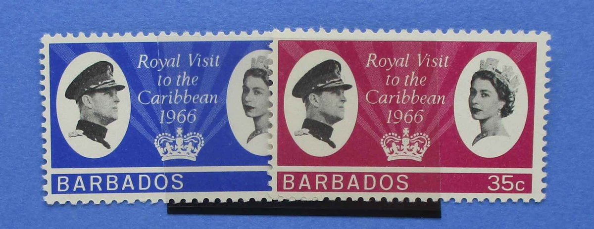 Barbados Stamps, 1966, SG340-341, Mint